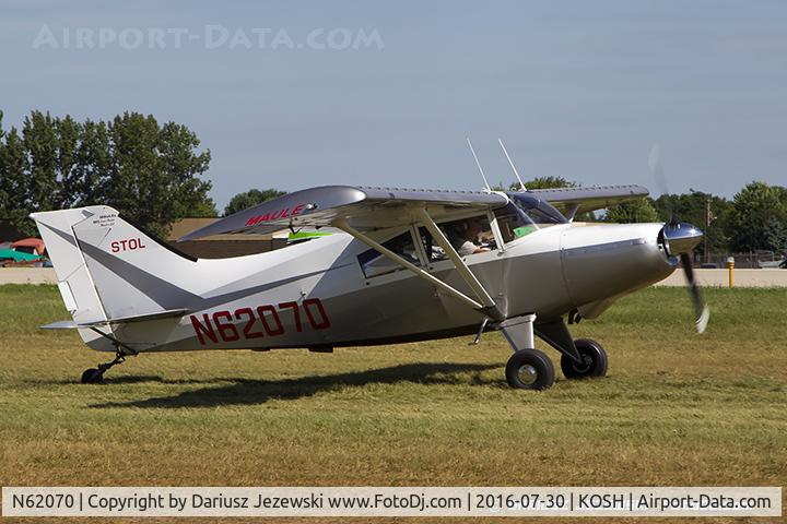 N62070, 1975 Maule M-5-210C Strata Rocket C/N 6092C, Maule M-5-210C Strata Rocket  C/N 6092C, N62070