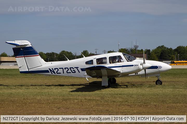 N272GT, 1978 Piper PA-44-180 Seminole C/N 44-7995054, Piper PA-44-180 Seminole  C/N 44-7995054, N272GT
