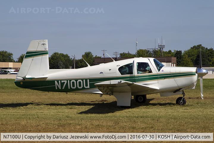 N7100U, 1964 Mooney M20C Ranger C/N 2730, Mooney M20C Ranger  C/N 2730, N7100U