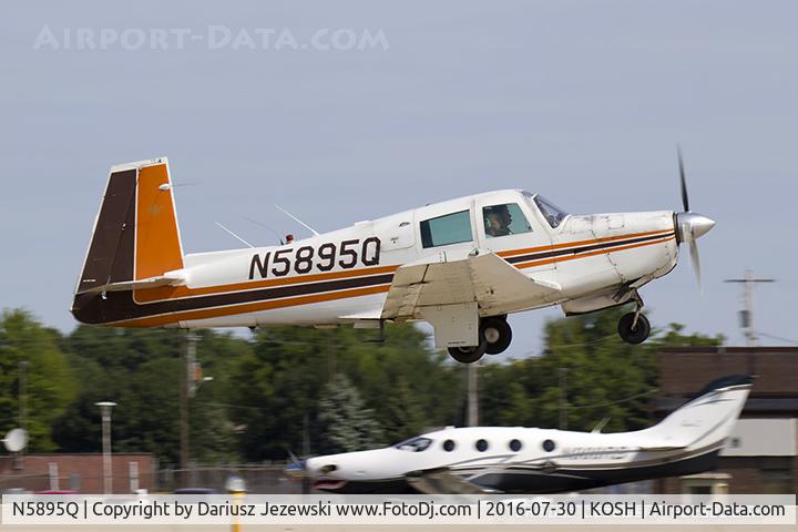 N5895Q, 1965 Mooney M20E C/N 812, Mooney M20E Chapparal  C/N 812, N5895Q