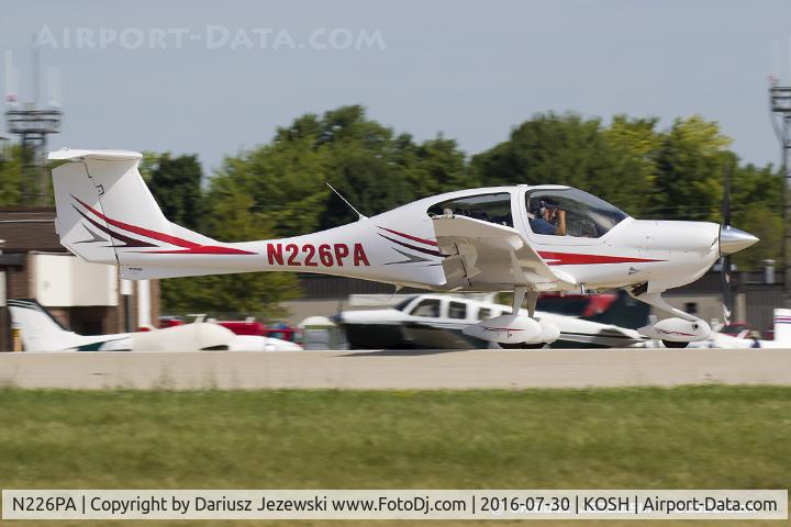 N226PA, Diamond DA-40 Diamond Star C/N 40.1087, Diamond DA-40 Diamond Star  C/N 40.1087, N226PA