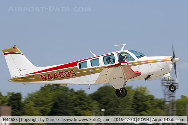 N4468S, 1975 Beech A36 Bonanza 36 C/N E-696, Beech A36 Bonanza 36  C/N E-696, N4468S