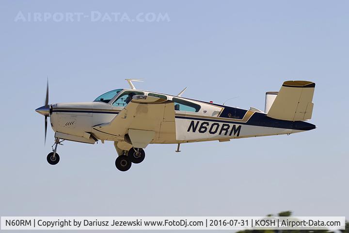 N60RM, 1977 Beech V35B Bonanza C/N D-10048, Beech F35 Bonanza  C/N D-10048, N60RM