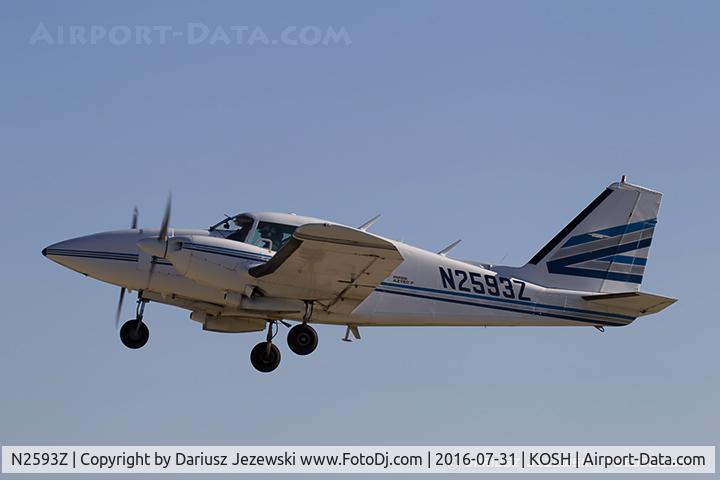 N2593Z, 1980 Piper PA-23-250 Apache C/N 27-8154007, Piper PA-23-250 Apache  C/N 27-8154007, N2593Z