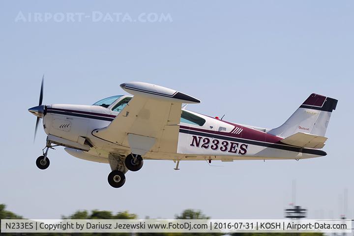 N233ES, 1992 Beech F33A Bonanza C/N CE-1683, Beech F33A Bonanza  C/N CE-1683, N233ES