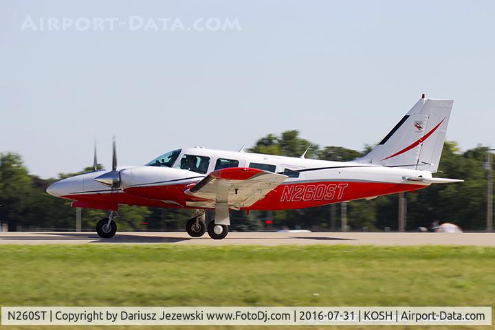 N260ST, 1981 Piper PA-34-220T Seneca C/N 34-8133047, Piper PA-34-220T Seneca II  C/N 34-8133047, N260ST