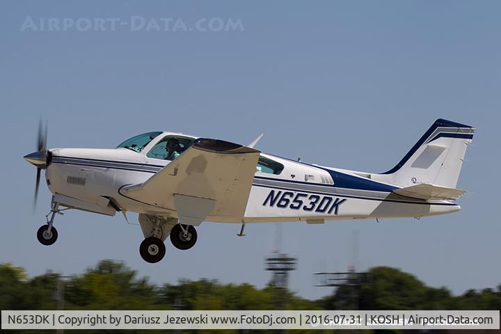 N653DK, 1990 Beech F33A Bonanza C/N CE1478, Beech F33A Bonanza  C/N CE1478, N653DK