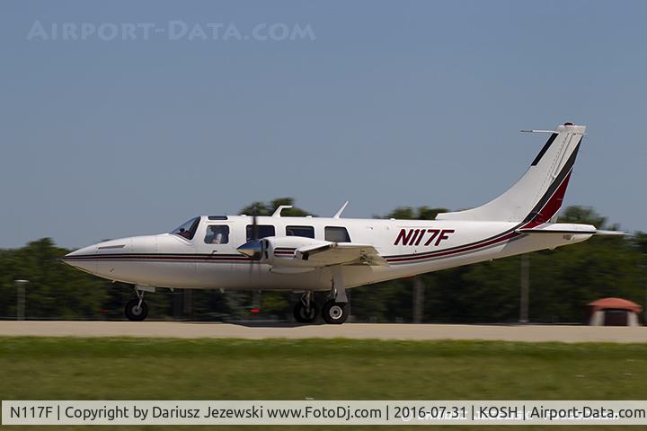 N117F, 1977 Smith Aerostar 601P C/N 61P-0442-167, Smith Aerostar 601P  C/N 61P-0442-167, N117F