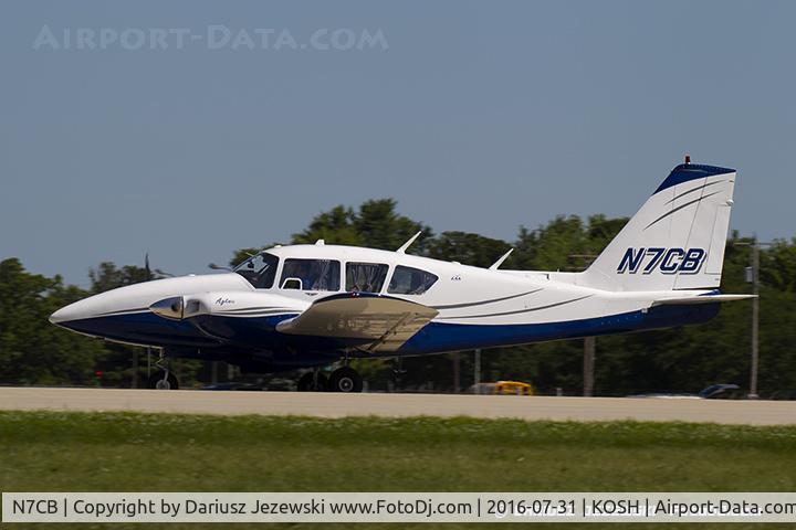 N7CB, 1972 Piper PA-23-250 Apache C/N 27-4802, Piper PA-23-250 Apache  C/N 27-4802, N7CB