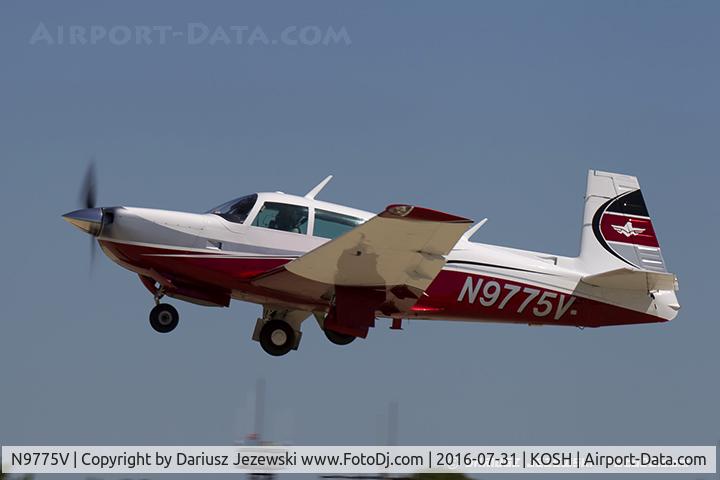 N9775V, 1981 Mooney M20K C/N 25-0522, Mooney M20K  C/N 25-0522, N9775V