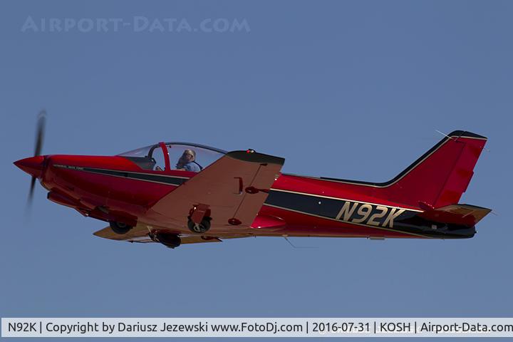 N92K, 1995 General Avia F-22C C/N 006, General Avia F-22  C/N 6, N92K