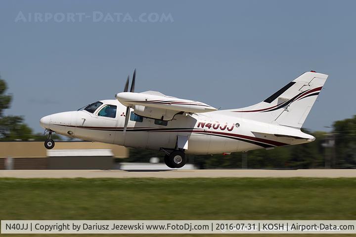 N40JJ, Mitsubishi MU-2B-26A C/N 383, Mitsubishi MU-2B-26A  C/N 383, N40JJ