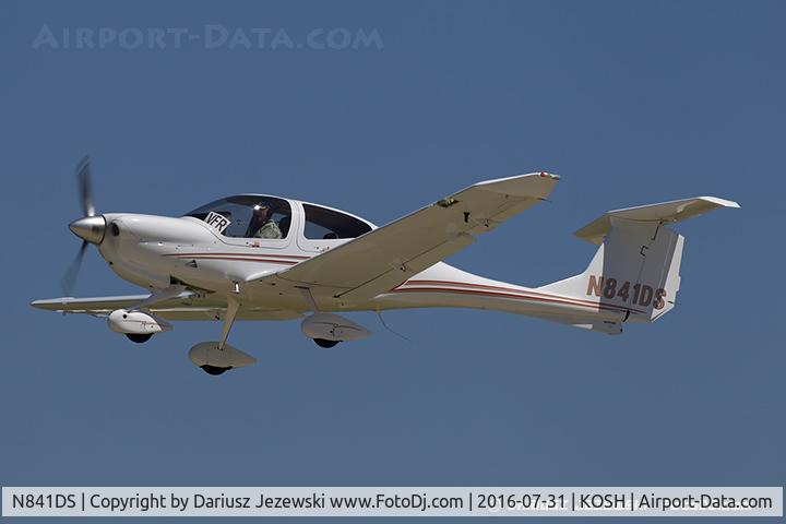 N841DS, 2007 Diamond DA-40 Diamond Star C/N 40.881, Diamond DA-40 Diamond Star  C/N 40.881, N841DS
