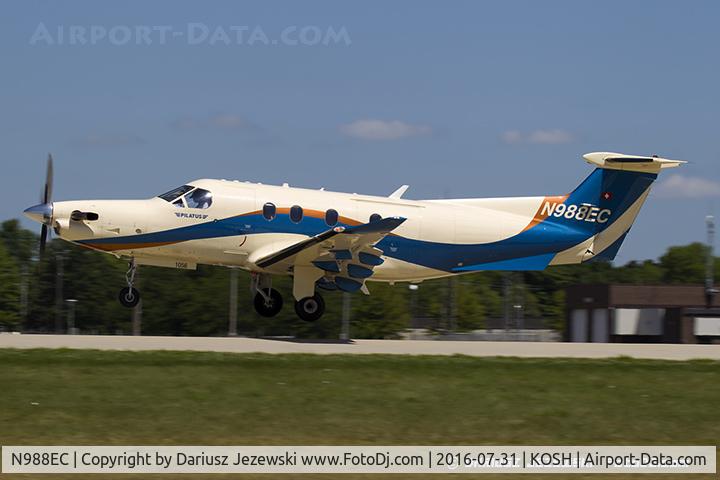 N988EC, 2008 Pilatus PC-12/47E C/N 1056, Pilatus PC-12/47E  C/N 1056, N988EC