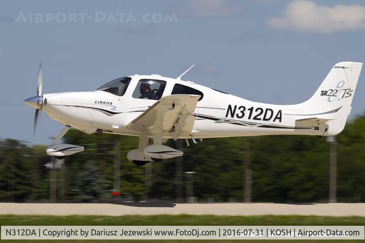 N312DA, 2005 Cirrus SR22 GTS C/N 1262, Cirrus SR22  C/N 1262, N312DA