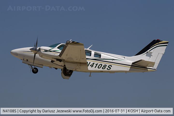 N4108S, 1975 Beech 58 Baron C/N TH-605, Beech 58 Baron  C/N TH-605, N4108S