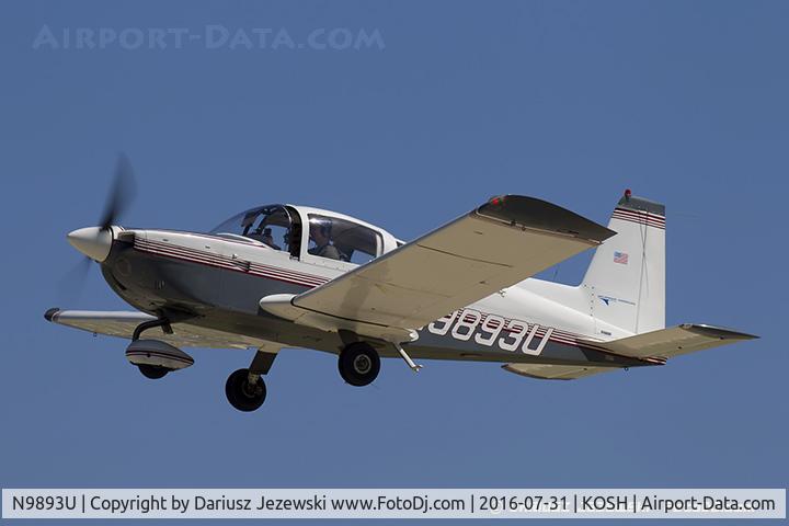 N9893U, Grumman American AA-5A Cheetah C/N AA5A0293, American Aviation AA-5A Cheetah  C/N AA5A0293, N9893U