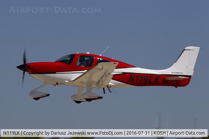 N119LK, 2016 Cirrus SR22 Carbon C/N 4366, Cirrus SR22  C/N 4366, N119LK