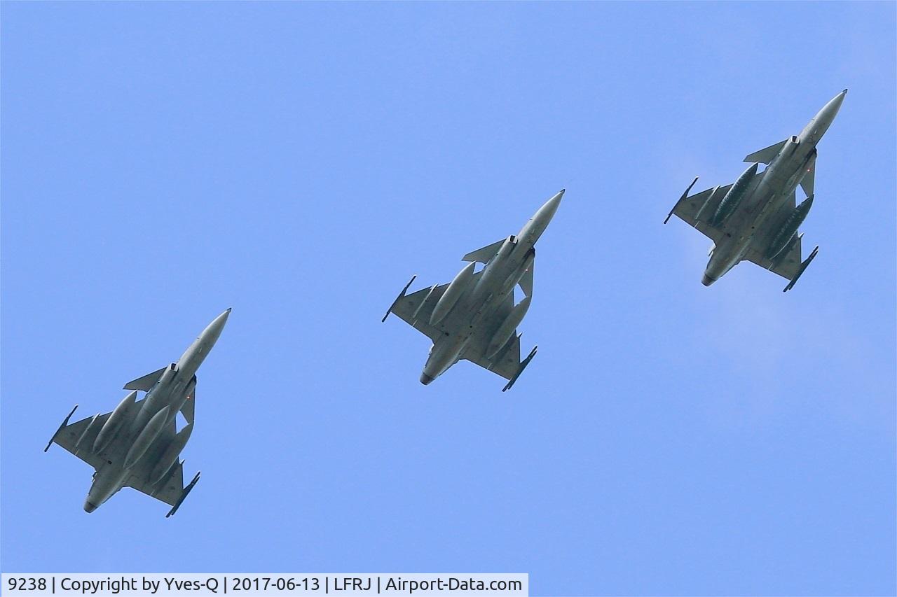 9238, Saab JAS-39C Gripen C/N 39238, Saab JAS-39C Gripen, Flight over Landivisiau Naval Air Base (LFRJ) Tiger Meet 2017