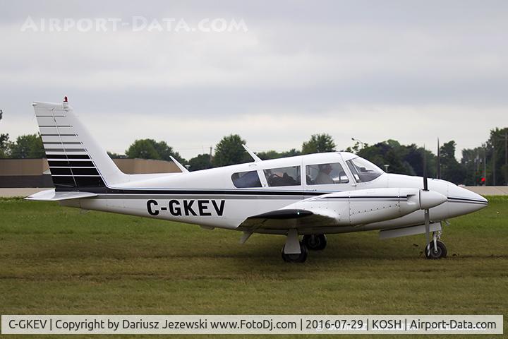 C-GKEV, 1966 Piper PA-30-160 B Twin Comanche C/N 30-1025, Piper PA-30-160 Twin Comanche B  C/N 30-1025, C-GKEV