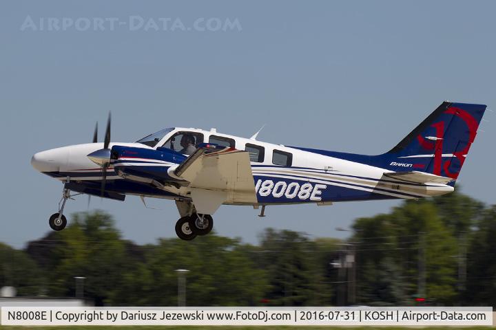 N8008E, 2014 Beechcraft G58 Baron C/N TH-2428, Beechcraft  G58 Baron  C/N TH-2428, N8008E