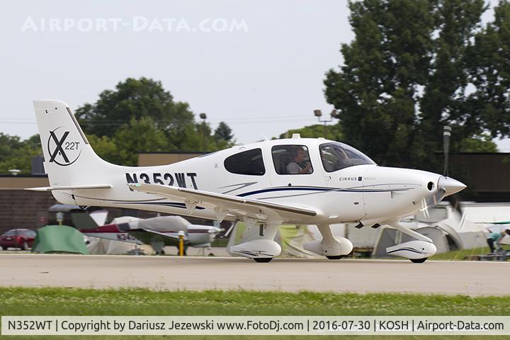 N352WT, Cirrus SR22T C/N 0005, Cirrus SR22T  C/N 5, N352WT