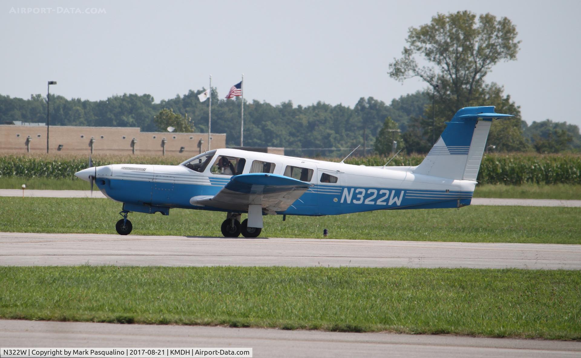 N322W, 1978 Piper PA-32RT-300T Turbo Lance II C/N 32R-7887190, Piper PA-32RT-300T