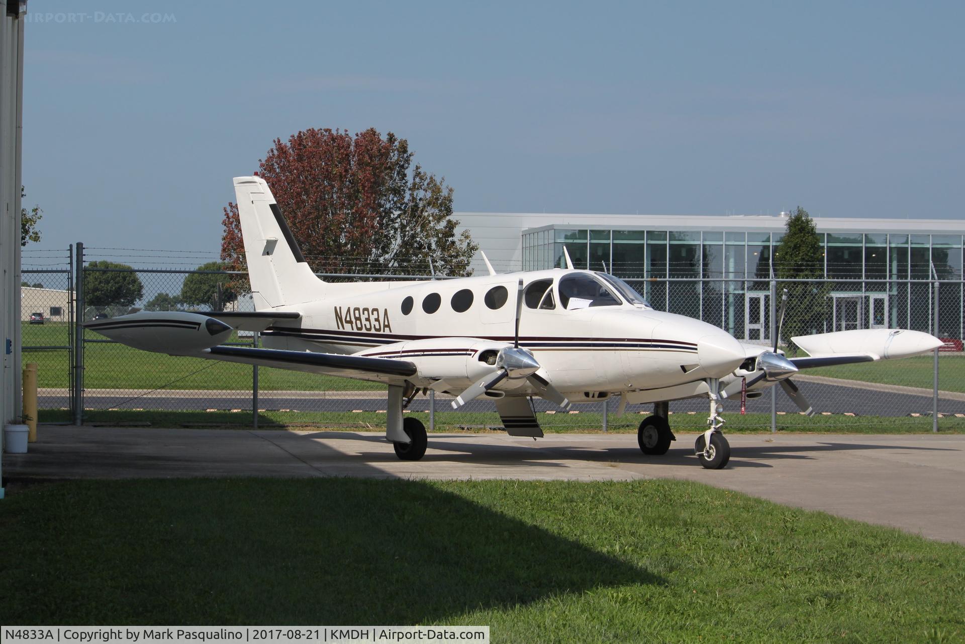 N4833A, 1980 Cessna 340A C/N 340A1026, Cessna 340A