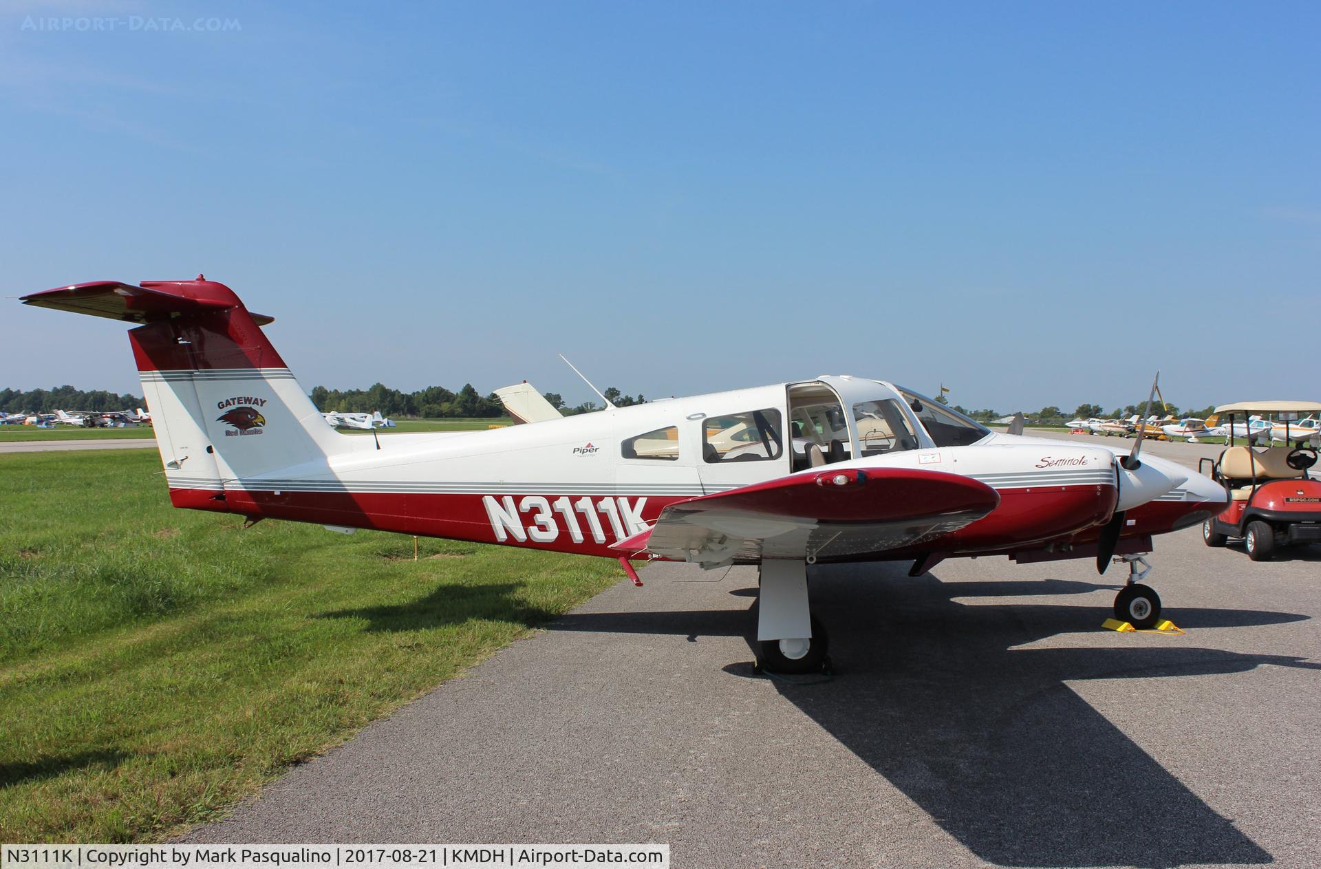 N3111K, 2007 Piper PA-44-180 Seminole C/N 4496240, Piper PA-44-180