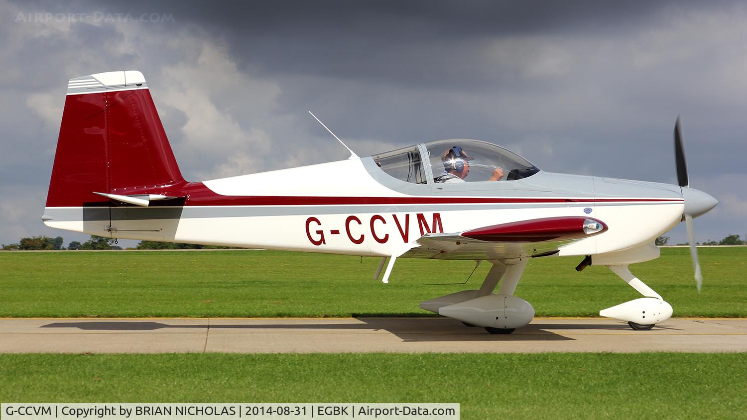 G-CCVM, 2006 Vans RV-7A C/N PFA 323-14213, Sywell, LAA Rally 2014.