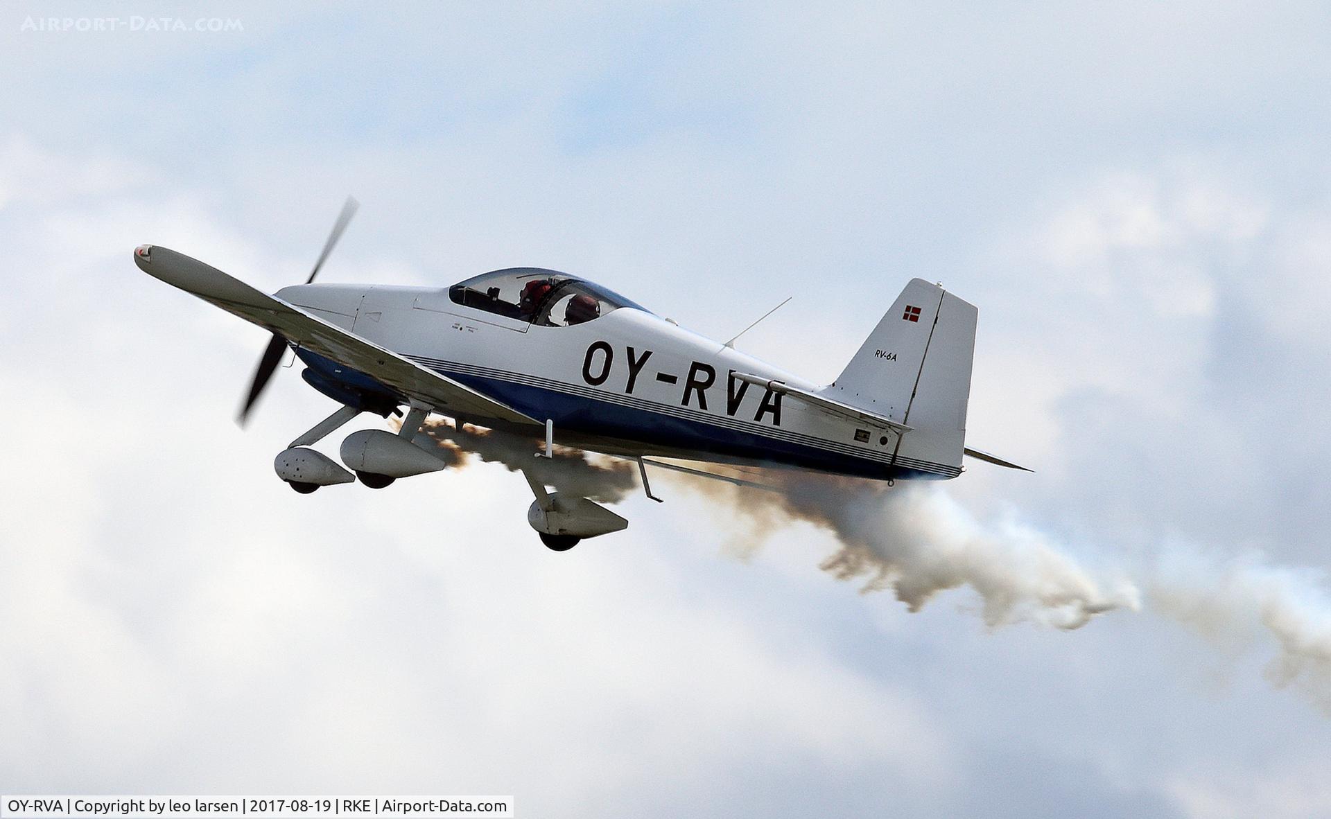 OY-RVA, 2000 Vans RV-6A C/N 25032, Roskilde Air Show 19.8.2017