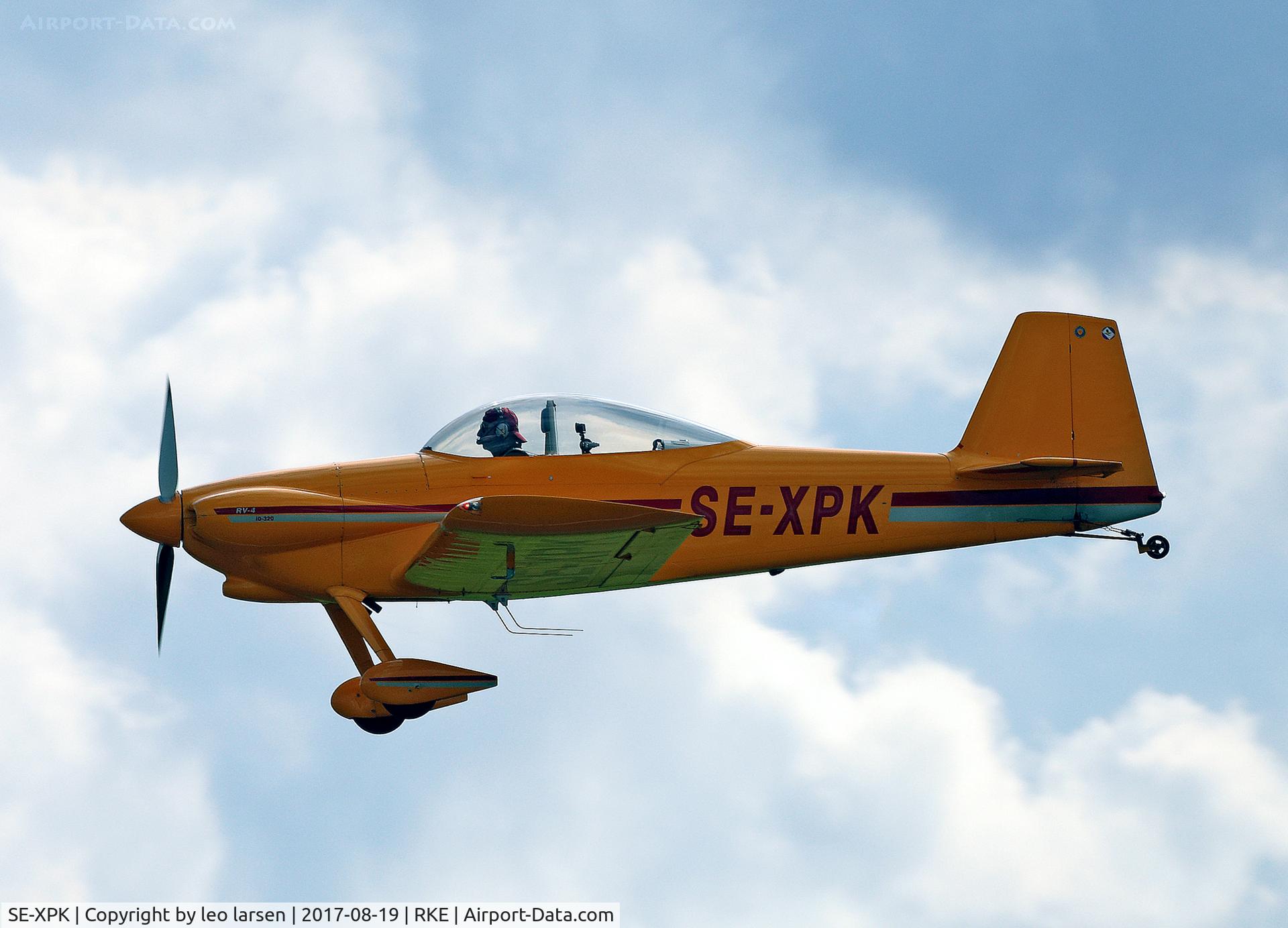SE-XPK, 1998 Vans RV-4 C/N 3610-902, Roskilde Air Show 19.8.2017