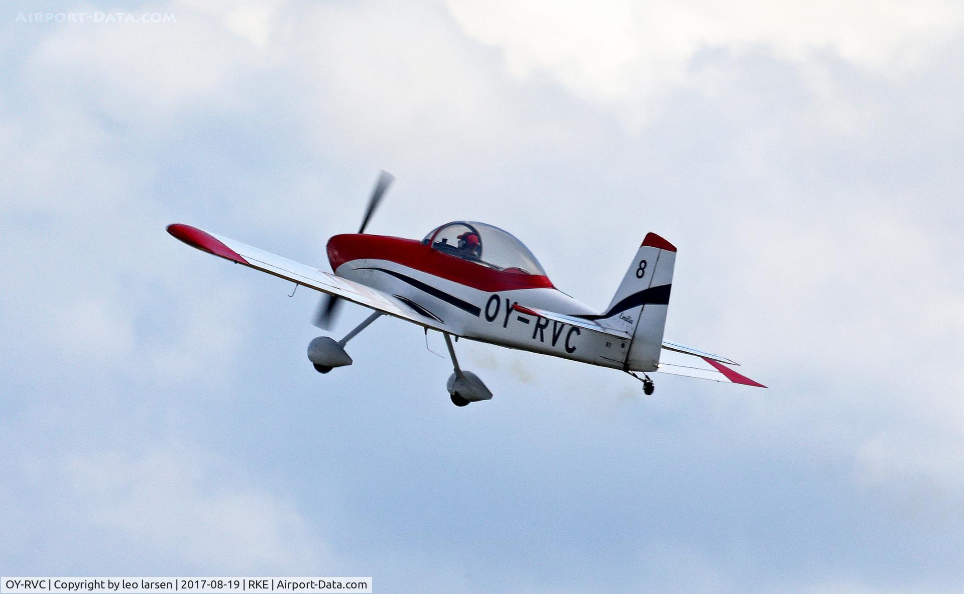OY-RVC, 2010 Vans RV-8 C/N 2005-08, Roskilde Air Show 19.8.2017