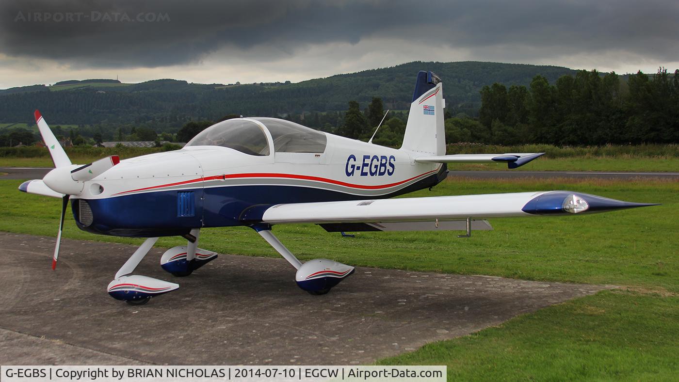 G-EGBS, 2005 Vans RV-9A C/N PFA 320-14234, Evening fly in.
