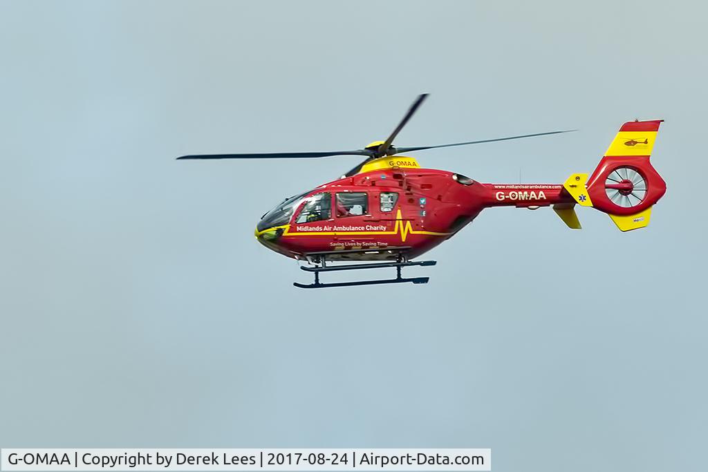 G-OMAA, 2013 Eurocopter EC-135T-2+ C/N 1144, Taken at Venus Pool, Shropshire, UK
