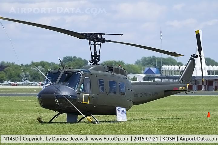 N14SD, 1967 Bell UH-1H Iroquois C/N 4027, Bell UH-1H Iroquois (Huey)  C/N 62-12369, NX14SD