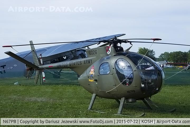 N67PB, 1968 Hughes OH-6A Cayuse C/N 480411, Hughes OH-6A Cayuse  C/N 480411, N67PB
