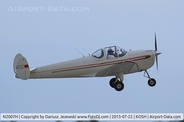 N2007H, 1946 Erco 415C Ercoupe C/N 2630, Ercoupe 415-C   C/N 2630, N2007H