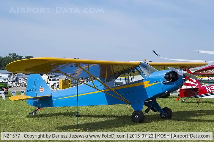 N21577, 1938 Piper J3C-65 Cub Cub C/N 2433, Piper J3C-65 Cub  C/N 2433, N21577