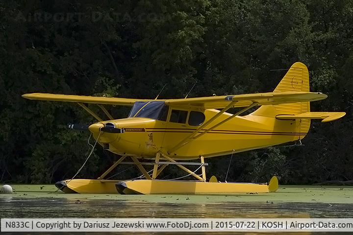 N833C, 1947 Universal Stinson 108-3 C/N 108-3833, Stinson 108-3 Voyager 