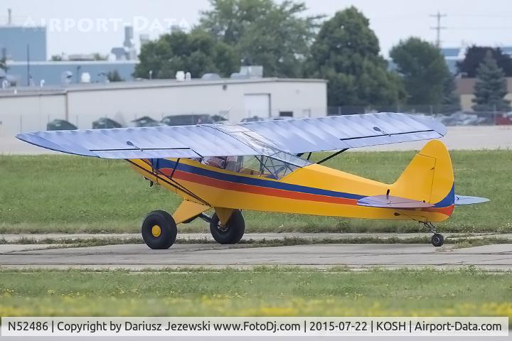 N52486, 1941 Piper J3C-65 Cub C/N 8425, Piper J3C-65 Cub  C/N 8425, N52486