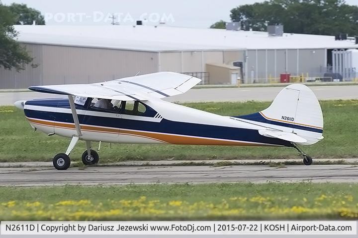 N2611D, 1952 Cessna 170B C/N 20763, Cessna 170B  C/N 20763, N2611D