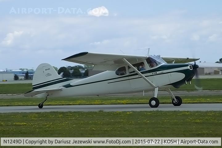 N1249D, 1951 Cessna 170A C/N 20121, Cessna 170A  C/N 20121, N1249D