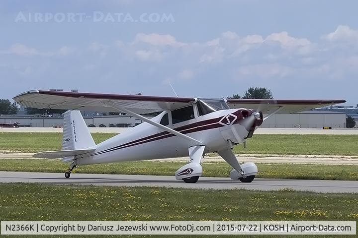 N2366K, 1947 Luscombe 8E Silvaire C/N 5093, Luscombe 8E Silvaire  C/N 5093, N2366K