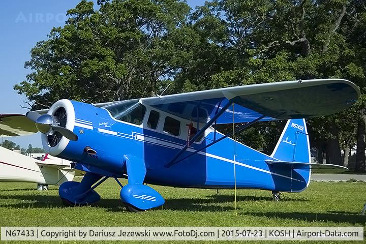 N67433, 1942 Howard Aircraft DGA-15P C/N 563, Howard Aircraft DGA-15P  C/N 563, N67433