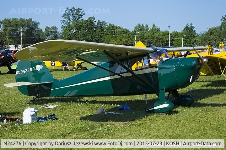 N24276, 1941 Aeronca 65-LA C/N L-7510, Aeronca 65-LA  C/N L-7510, NC24276