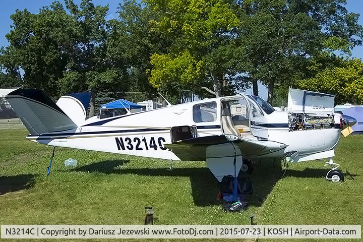 N3214C, 1954 Beech E35 C/N D-3878, Beech E35 Bonanza  C/N D-3878, N3214C