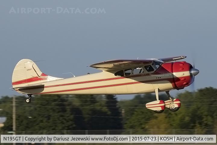 N195GT, 1953 Cessna 195B Businessliner C/N 16055, Cessna 195B Bussinesliner  C/N 16055, N195GT