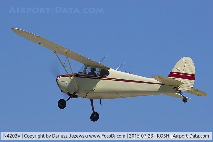 N4203V, 1948 Cessna 170 C/N 18559, Cessna 170  C/N 18559, N4203V