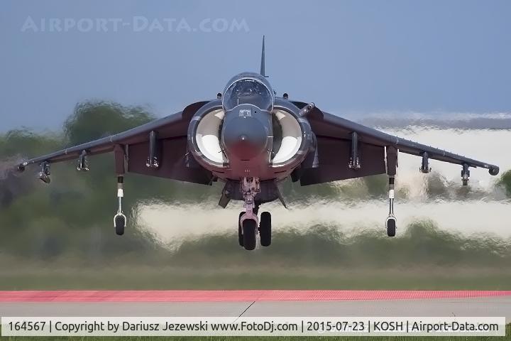 164567, McDonnell Douglas AV-8B Harrier II C/N 252, AV-8B Harrier 164567 EH-54 from VMM-264 